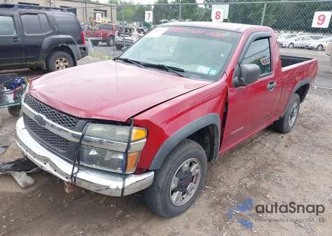 2004 Chevrolet Colorado from USA, damaged, VIN 1GCCS148148206836